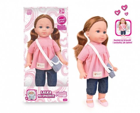 Lalka funkcyjna Natalia w tunice 36 cm