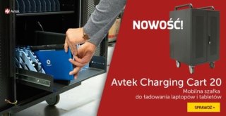 Mobilna szafka do ładowania laptopów - Charging Cart 20