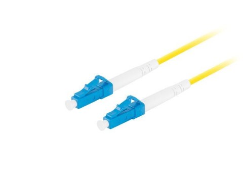 Patchcord światłowodowy Sm Lc/Upc-Lc/Upc Simplex 3.0Mm 10M żółty