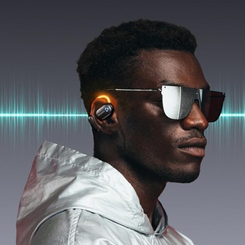 Słuchawki bluetooth 5.4 TZ13 ANC Spinner czarne