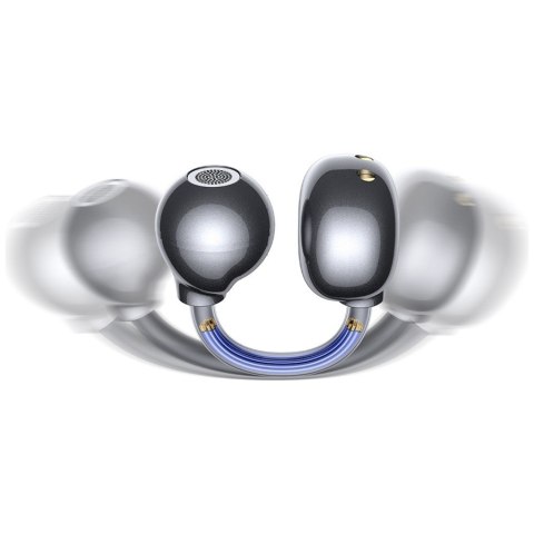 Słuchawki bluetooth R02 Clip-on szare