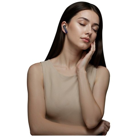 Słuchawki bluetooth TWS E02 ANC+ENC czarne