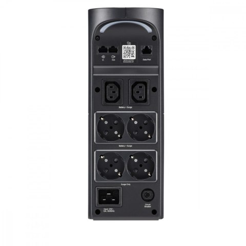 Zasilacz awaryjny BGM2200B-GR Back-UPS Pro, 2200VA/1320W, Tower, 230V, 4xSchuko, 2xIEC C13 outlets, RGB Lights, Pure Sine