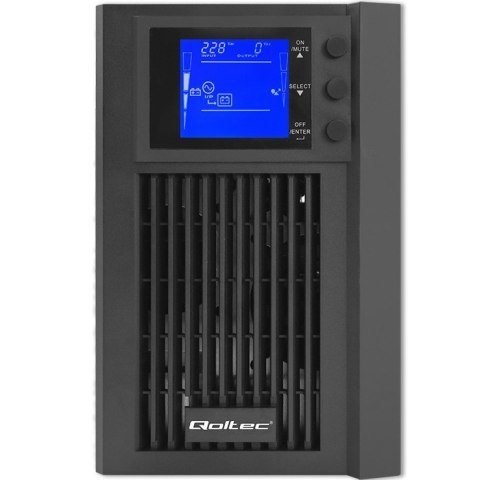 Zasilacz awaryjny UPS | On-line | Pure Sine Wave | 2kVA | 1.6kW |LCD | USB