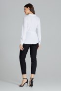 Bluzka Model L089 White - Lenitif
