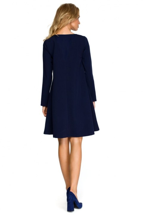 Sukienka Model S137 Navy - Stylove Sukienka Model S137 Navy - Stylove