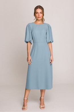 Sukienka Model S399 Cold Blue - Stylove