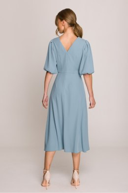 Sukienka Model S399 Cold Blue - Stylove