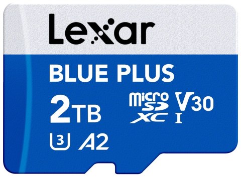 Karta pamięci microSD 2TB C10 A2 U3 V30 170MB/s Blue Plus