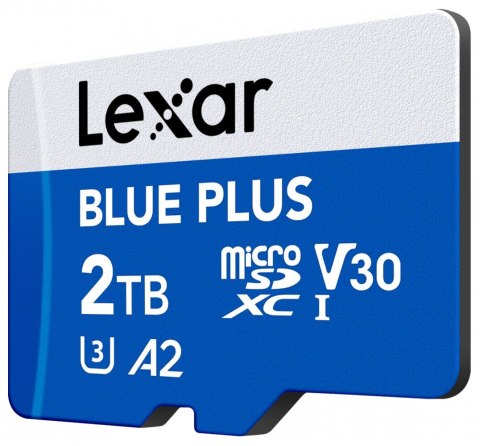 Karta pamięci microSD 2TB C10 A2 U3 V30 170MB/s Blue Plus