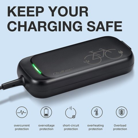 Ładowarka Pro do roweru Bosch 36V | 42V | 2A | Bosch plug | wodoodporna + kabel zasilający