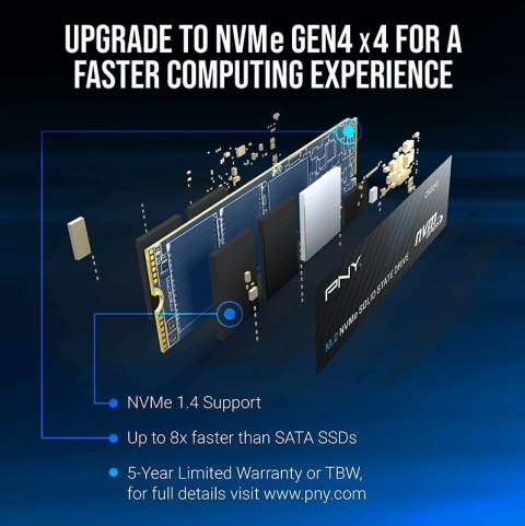 Dysk SSD 500GB M.2 2280 CS2241 M280CS2241-500-RB