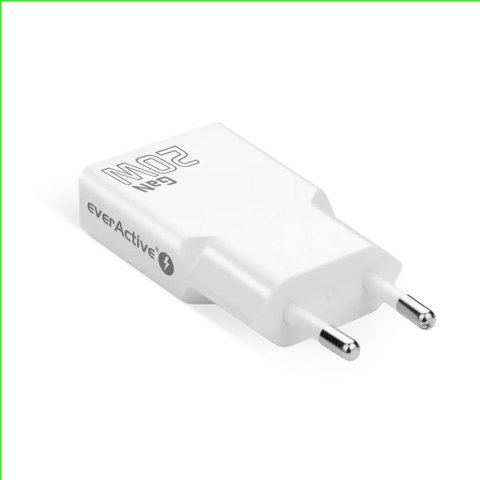 Ładowarka sieciowa SUPER SLIM QC 3.0 20W 1XUSB 1XUSB-C biała SC-340Q