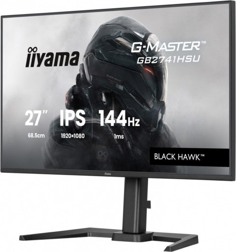 Monitor 27 cali GB2741HSU-B1 IPS,FHD,144Hz,1ms,2xUSB,350cd,HDMI,DP, HAS (150) PIVOT
