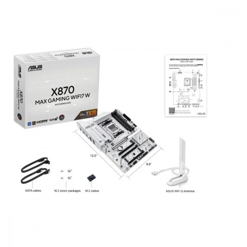 Płyta główna X870 MAX GAMING WiFi7 W AM5 4DDR5 HDMI/USB-C