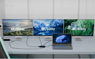 Stacja dokująca USB-C Triple 4K HDMI Video Adapter Power Delivery 100W