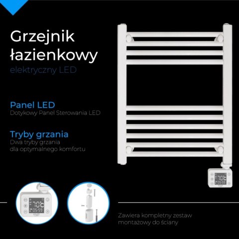 Grzejnik łazienkowy elektryczny LED AD7823