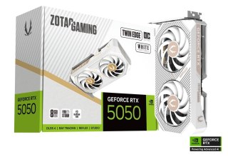 Karta graficzna GeForce RTX 5050 TWIN EDGE OC 8GB GDDR6 128bit 3DP/HDMI biała
