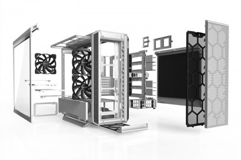 Obudowa Silent Base 802 BGW40 Okno Biała