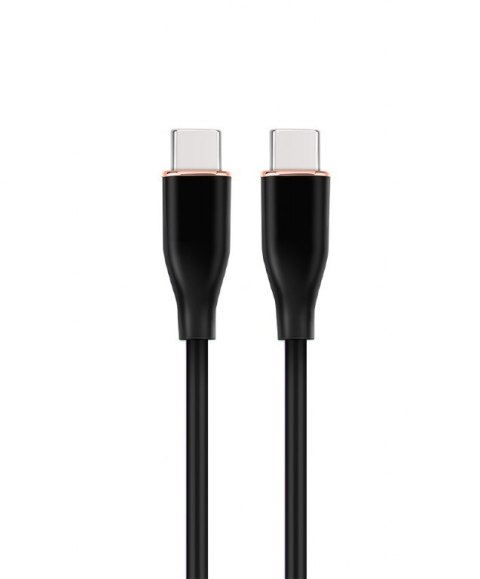 Kabel USB C(M) do USB C(M) 1.5M czarny