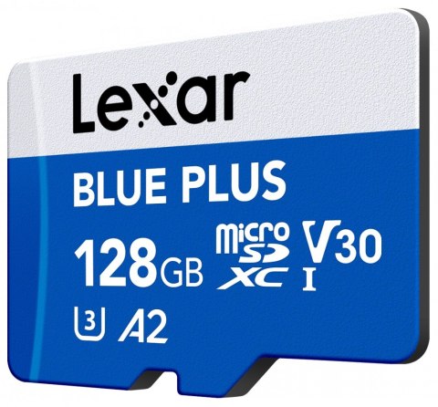 Karta pamięci microSD 128GB C10 A2 U3 V30 170MB/s Blue Plus