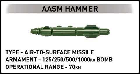 Klocki Rafale C 551 klocków