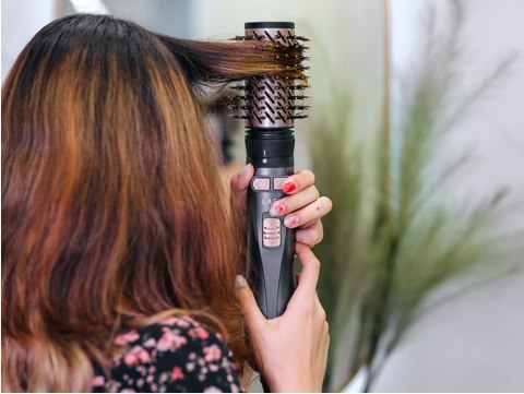 Lokówko-suszarka obrotowa Sleek and Shine Styler