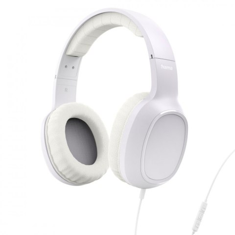 Słuchawki nauszne Fun C z mikrofonem białe