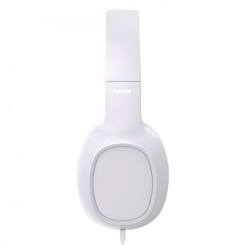 Słuchawki nauszne Fun C z mikrofonem białe