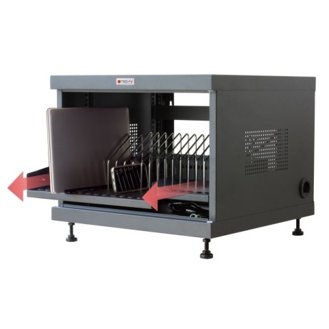 Szafa do ładowania 14 laptopów, tabletów 14 gniazd AC 230V