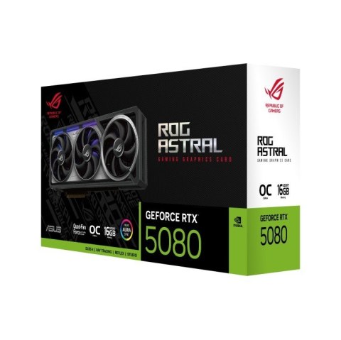 Karta graficzna GeForce RTX 5080 ROG ASTRAL OC GDDR7 256bit 3DP/2HDMI