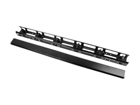 Organizer kabli pionowy do szaf stojących 2 sztuki czarny