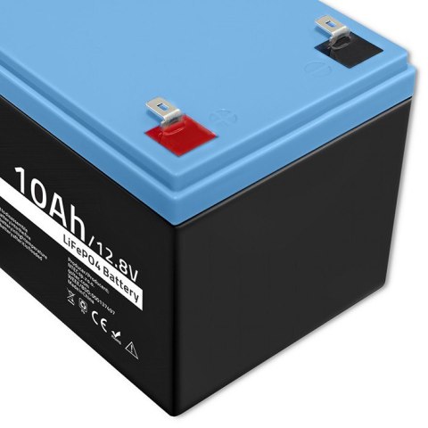 Akumulator LiFePO4 litowo-żelazowo-fosforanowy | 12.8V | 10Ah | 128Wh | BMS