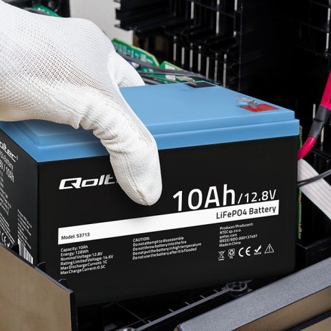 Akumulator LiFePO4 litowo-żelazowo-fosforanowy | 12.8V | 10Ah | 128Wh | BMS