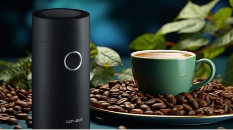 Młynek do kawy czarny KM6001