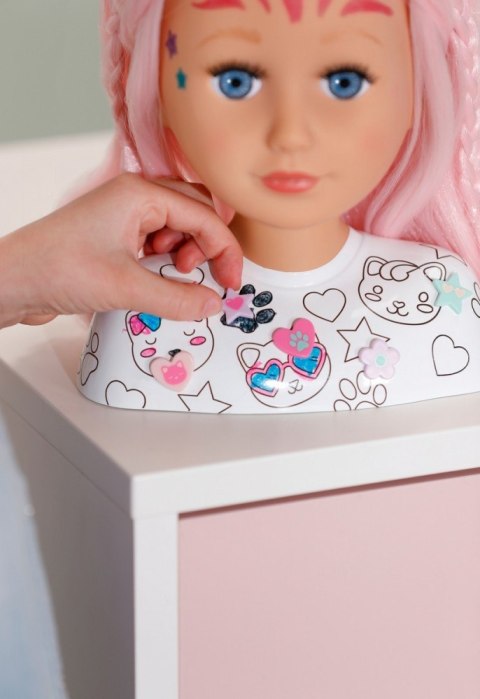 Głowa do stylizacji i czesania Baby Born