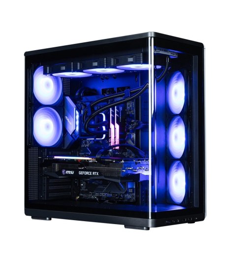 Obudowa P60 Mid-Tower 5x ARGB fans czarna