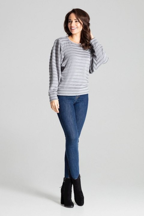 Bluzka Model L069 Grey - Lenitif Bluzka Model L069 Grey - Lenitif