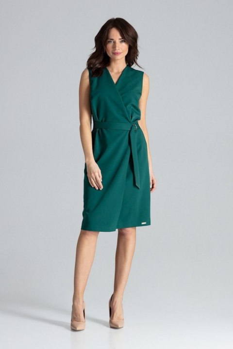 Sukienka Model L037 Green - Lenitif Sukienka Model L037 Green - Lenitif