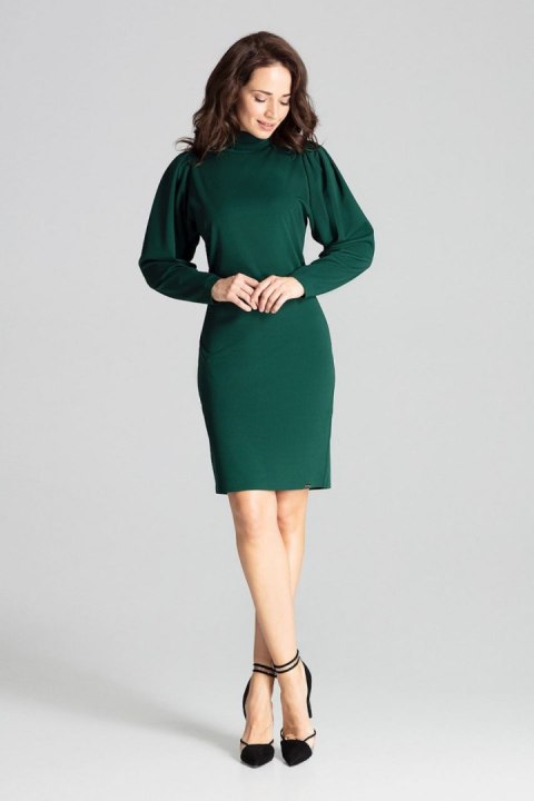 Sukienka Model L064 Green - Lenitif Sukienka Model L064 Green - Lenitif