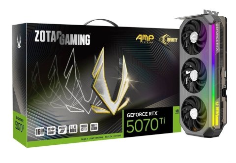 Karta graficzna GeForce RTX 5070 Ti AMP EXTREME INFINITY 16GB GDDR7 256bit 3DP/HDMI
