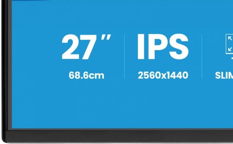 Monitor 27 cali XB2792QSU-B1 IPS,QHD, HAS (150) PIVOT, 120Hz,HDMI,DP, 350cd,1500:1, cienkie ramki, 2xUSB 3.2, ErP