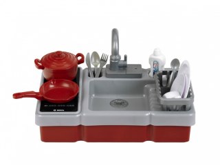 Zlewozmywak z funkcją lania wody i światłem