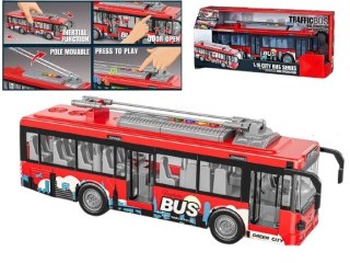 Autobus b/o światło, dźwięk, otwierane drzwi