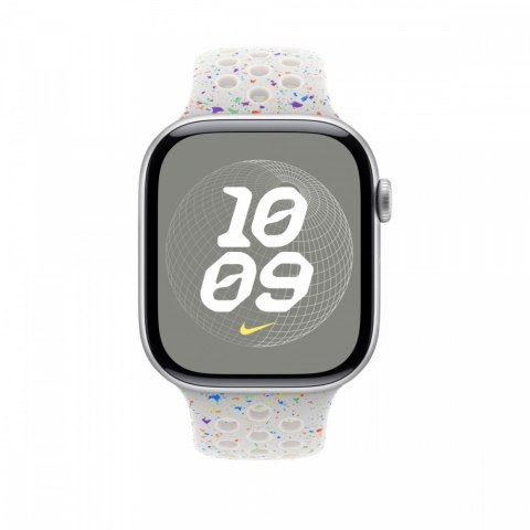 Pasek sportowy Nike w kolorze czystej platyny do koperty 46 mm - rozmiar S/M