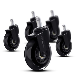 Zestaw kółek żelowych do fotela