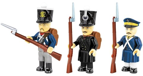 Klocki Żołnierze pruscy 39 elementów