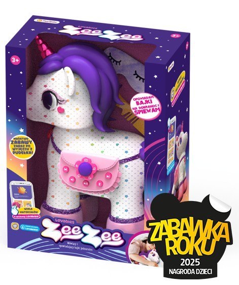 Maskotka interaktywna Playshifu Zeezee Jednorożec