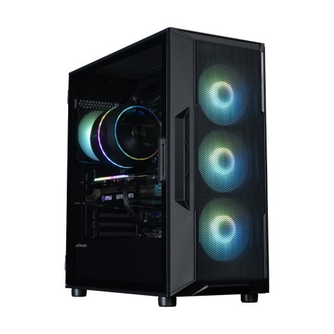 Obudowa I3 NEO V2 Mid Tower ARGB fan x4 czarna