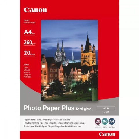Papier Canon SG-201 półbłyszczący Photo Paper Plus A4 20 arkuszy 1686B021